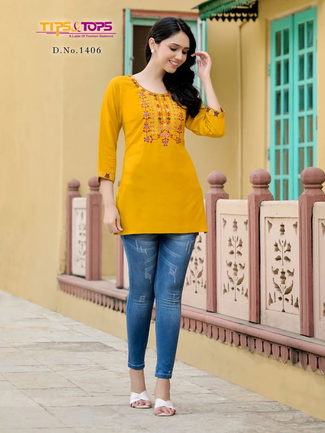 Bubbly Vol 14 By Tips And Tops Rayon Short Top Wholesale Price In Surat
